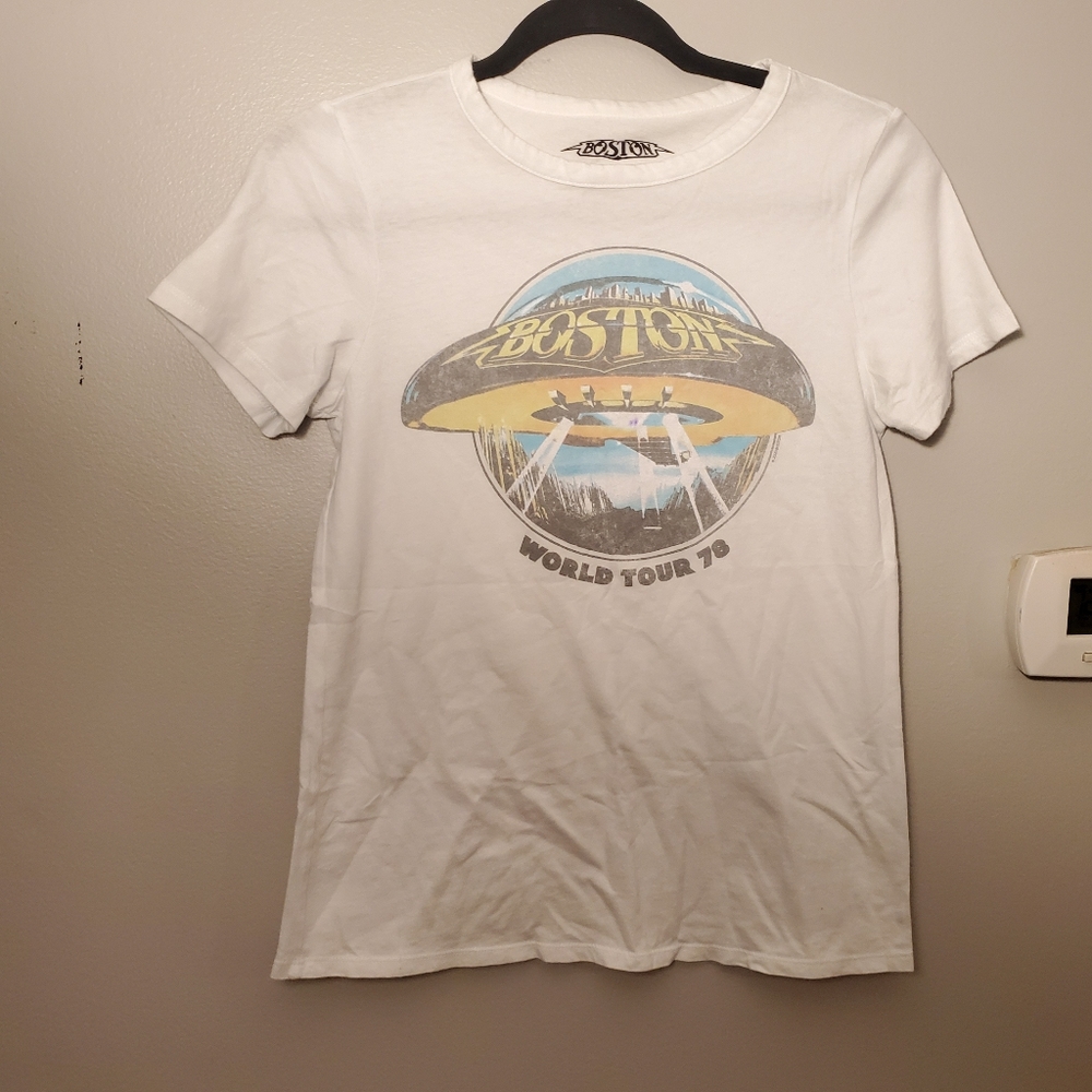 Boston worls tour 1978 tshirt